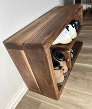 Load image into Gallery viewer, The Walnut LBL Shoe Bench
