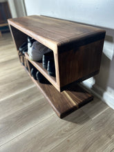Load image into Gallery viewer, The Walnut LBL Shoe Bench