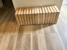 Load image into Gallery viewer, The Cedar Elkins Patio Bench with Storage