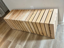 Load image into Gallery viewer, The Cedar Elkins Patio Bench with Storage