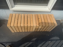 Load image into Gallery viewer, The Cedar Elkins Patio Bench with Storage