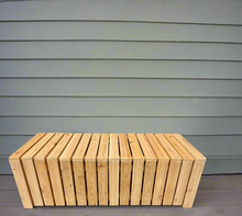 Load image into Gallery viewer, The Cedar Elkins Patio Bench with Storage