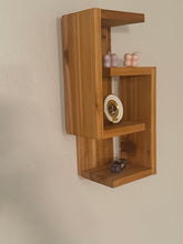 Load image into Gallery viewer, The Amelia Modern Geometric Cedar Shelf