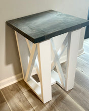 Load image into Gallery viewer, The Ogden Rustic Farmhouse End Table