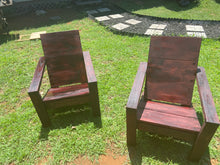 Load image into Gallery viewer, The Stitt Modern Adirondack Chairs (sold in pairs)