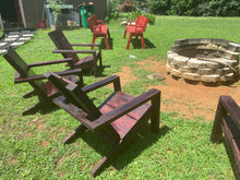 Load image into Gallery viewer, The Stitt Modern Adirondack Chairs (sold in pairs)