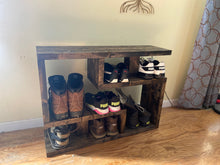 Load image into Gallery viewer, Alex Edition LBL Entryway Shoe Bench