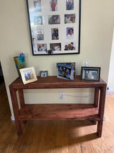 Load image into Gallery viewer, The Benjamin Entryway Table with Shelf