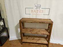Load image into Gallery viewer, The Benjamin Entryway Table w/ 2 Shelves