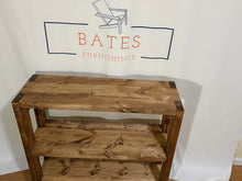 Load image into Gallery viewer, The Benjamin Entryway Table w/ 2 Shelves