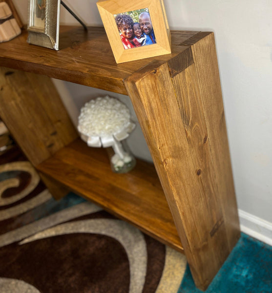 The Cosmello Entryway Table with a Shelf