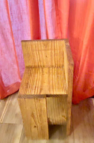 The CB Rustic Plant Stand & Bedside Companion