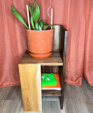Load image into Gallery viewer, The CB Rustic Plant Stand &amp; Bedside Companion
