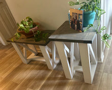 Load image into Gallery viewer, The Ogden Rustic Farmhouse End Table
