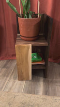 Load and play video in Gallery viewer, The CB Rustic Plant Stand &amp; Bedside Companion
