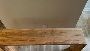 The Rebecca Ambrosia Maple Waterfall Console Table