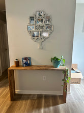Load image into Gallery viewer, The Rebecca Ambrosia Maple Waterfall Console Table
