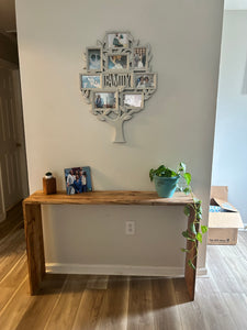 The Rebecca Ambrosia Maple Waterfall Console Table