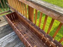 Load image into Gallery viewer, The Elkins Patio Bench with Storage
