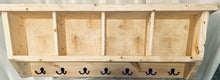 Load image into Gallery viewer, The Vera Coat Rack with Storage Cubbies
