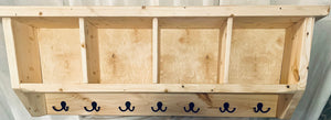 The Vera Coat Rack with Storage Cubbies