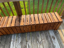 Load image into Gallery viewer, The Elkins Patio Bench with Storage
