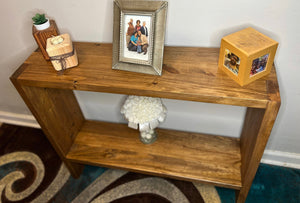 The Cosmello Entryway Table with a Shelf